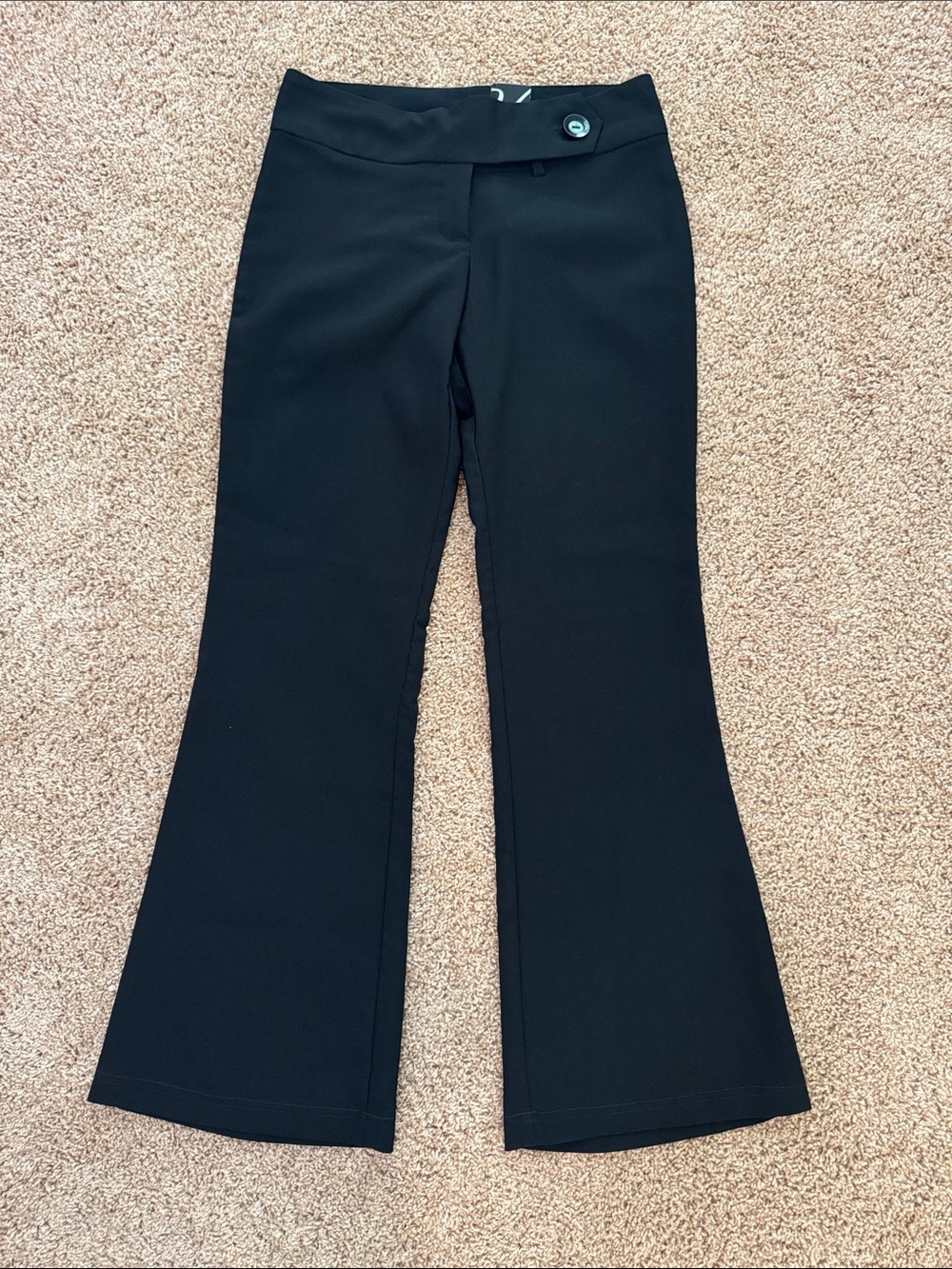 Black Flared Dress Pants Vanity